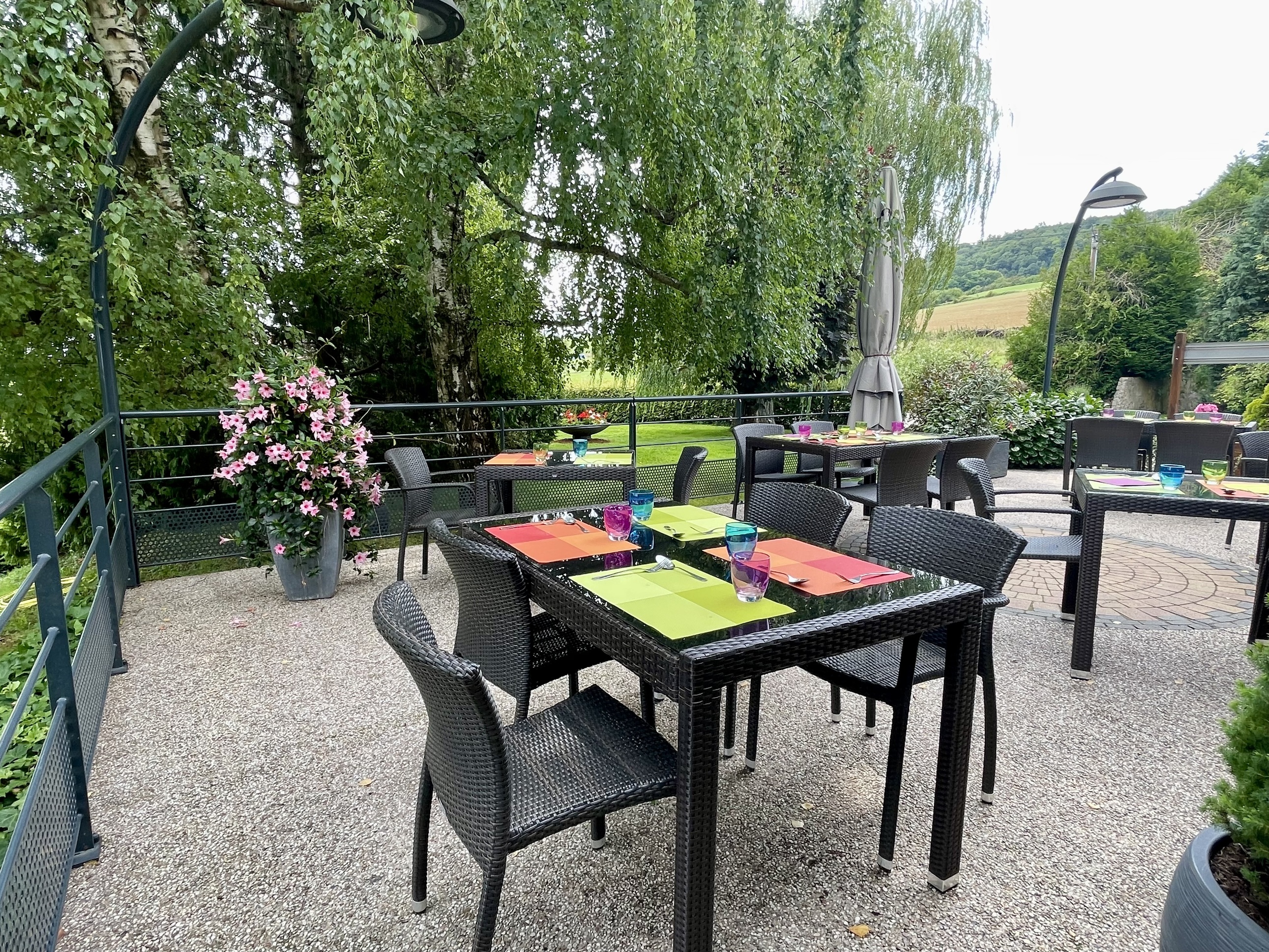 Le restaurant - Restaurant Domaine De Sion - restaurant SAXON-SION - Restaurant Saxon Sion - Restaurant Terrasse Saxon Sion - Restaurant Terrasse Colline de Sion